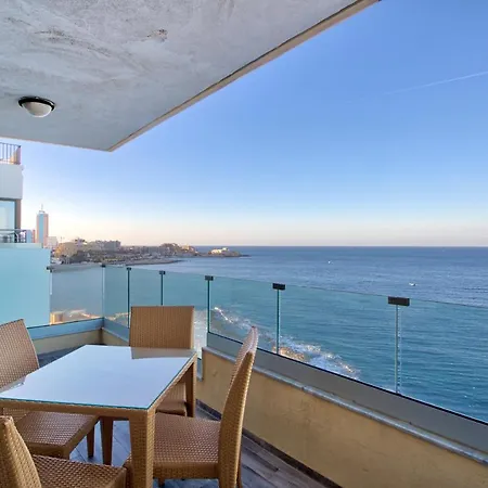 Seafront Sliema Apartment With Balcony & Sea Views By Jl Exterior photo