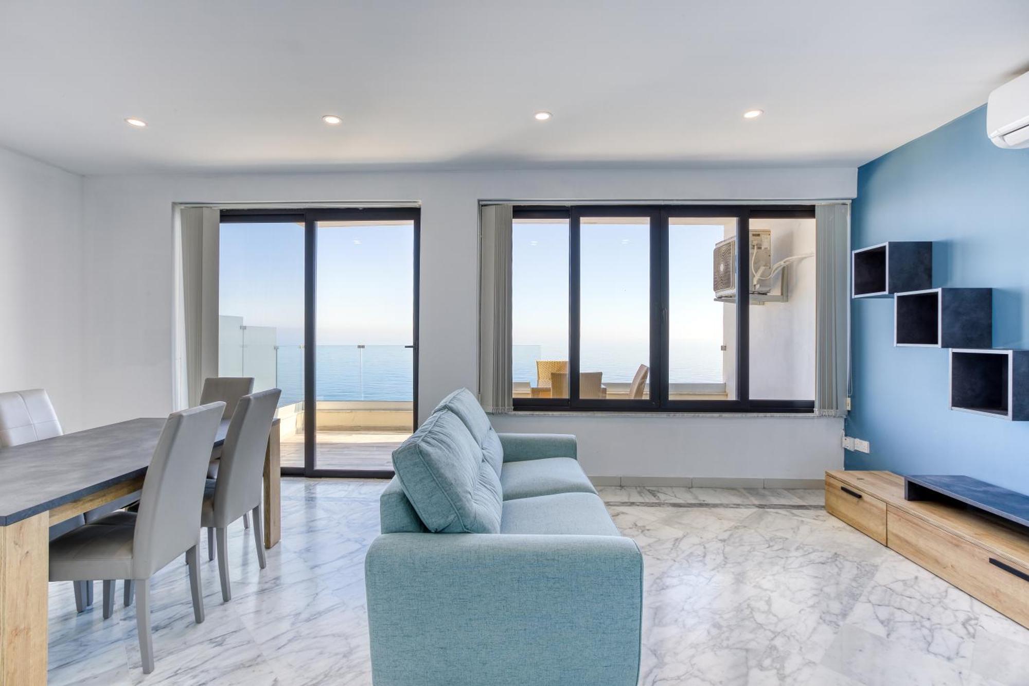 شقة Seafront With Balcony & Sea Views By Jl *