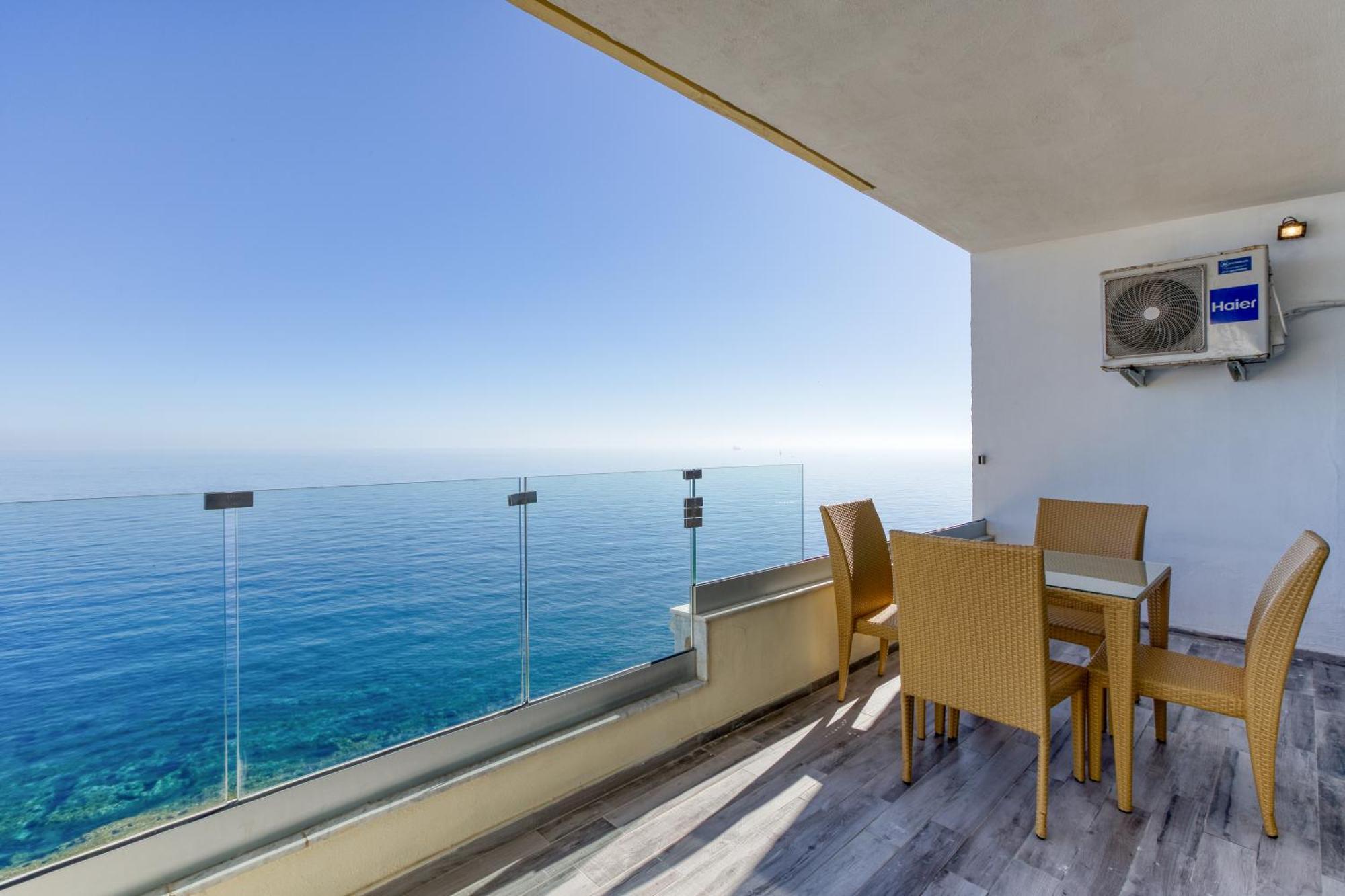 شقة Seafront With Balcony & Sea Views By Jl سليمة