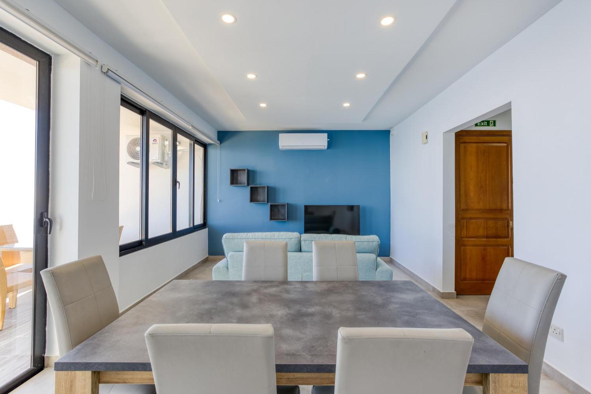 شقة Seafront With Balcony & Sea Views By Jl سليمة